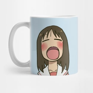 osaka yawning / cute azumanga daioh meme Mug